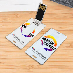 Kişiye Özel Mini Kart Usb Flash Bellek 16Gb